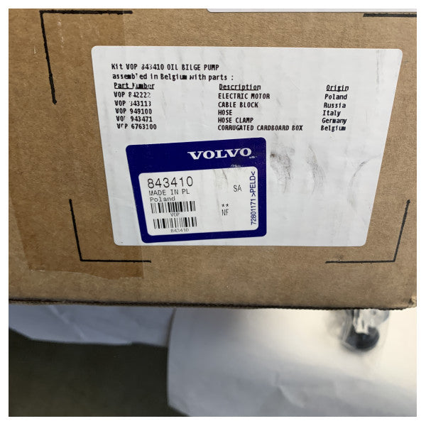 Volvo Penta pumpa za prijenos ulja 12V kit - 843410
