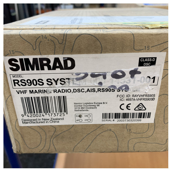 Simrad RS90S Black Box VHF System with AIS Receiver DSC