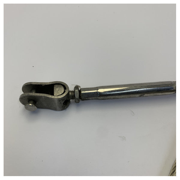Ferretti Group 912850 Неръждаема стомана морско въже от стоманена тел - RVS Yacht Hardware
