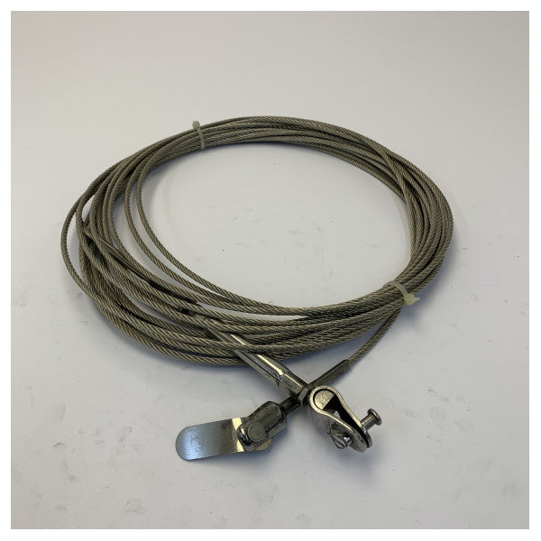 Ferretti Group 912851 Marine Cable Assembly - RVS Yacht Rigging Wire Rope