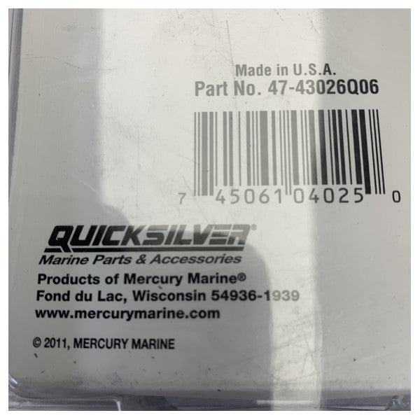 Quicksilver 47-43026Q06 Impeller Kit for Outboard Engine