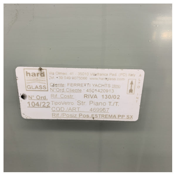 Ferretti Group Riva 130 Steuerbord Pulpit Glas - 469967