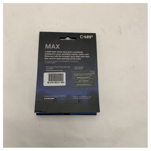 C-MAP MAX Wide M227 Carte de navigation marine du Nord-Ouest de l'Europe