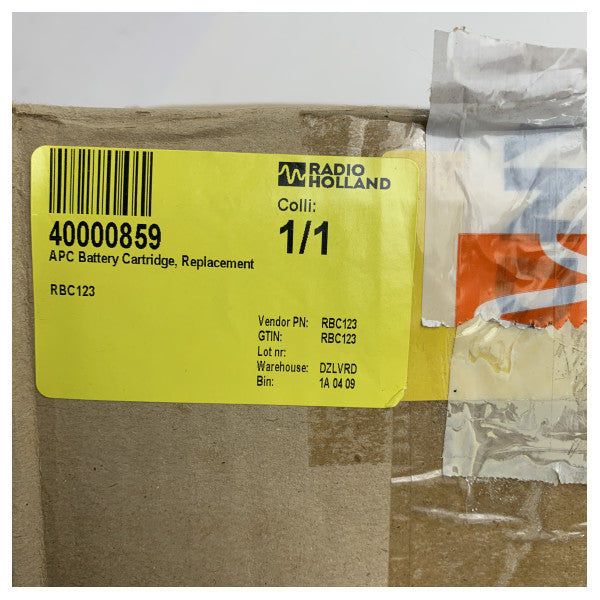 APC RBC-123 24V Batteri Cartridge Erstatning til Pålidelig UPS Backup Strøm