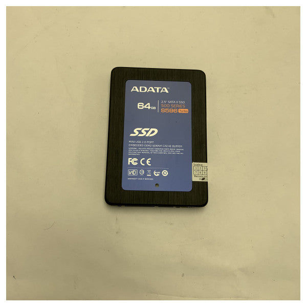 ADATA 64GB 2.5 بوصة SATA SSD لأجهزة الكمبيوتر اللوحية