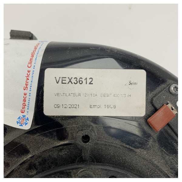 SPAL VEX3612 12V Marine Fan 360 M3/h