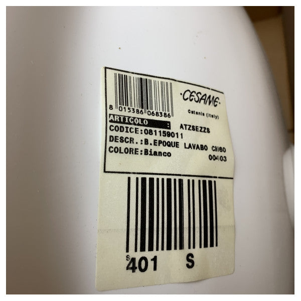 Lavatório Cesame 85655 epoque lavabo 60 branco