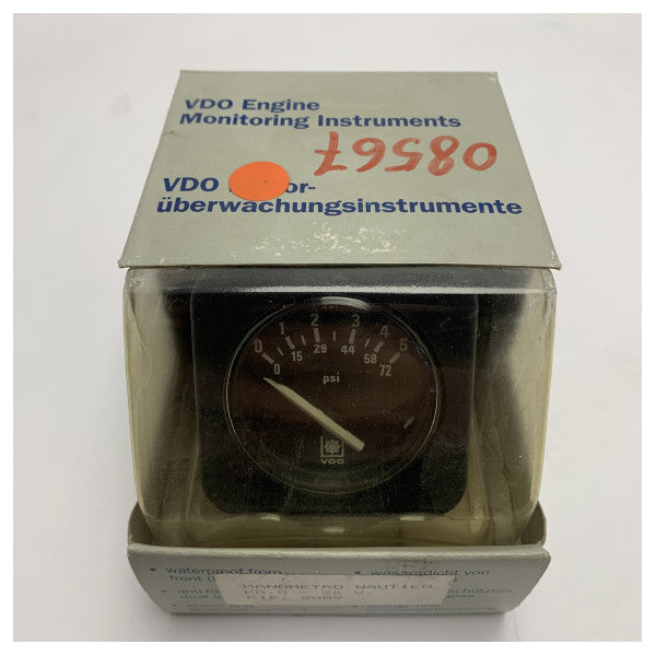 VDO N02 120 402 油圧計 24 v 黒