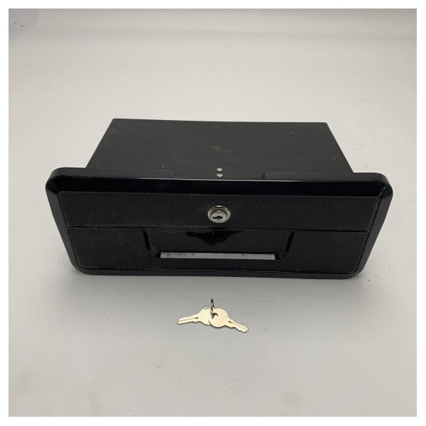 Trem langlebige Kunststoffhandschuhbox mit 2 Getränkehaltern - 343 x 140 x 190 mm - 71052