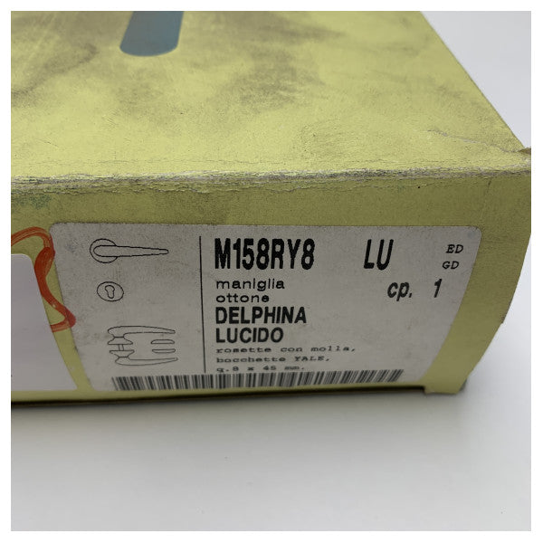 Набір морських дверних ручок Olivari Gold Finish - міцний корозійностійкий латунний важіль для човнів і яхт