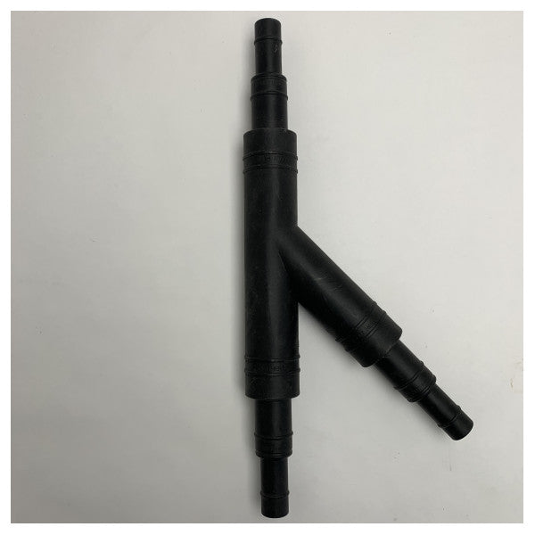 Osculati 17.238.50 Y-частина з'єднувального шланга чорна