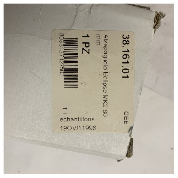 Оскуляті Екліпс MK2 Нержавіюча сталь Вбудований люк 60 мм - 38.161.01