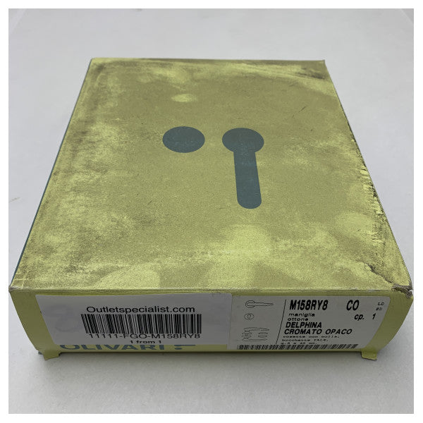 Хромирана дръжка за врата Olivari M158RY8 - издръжлив, устойчив на корозия модерен дизайн за морска употреба