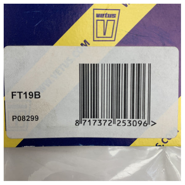 Старий з'єднання шланга – 19 мм правий кут для гнучких баків - FT19B