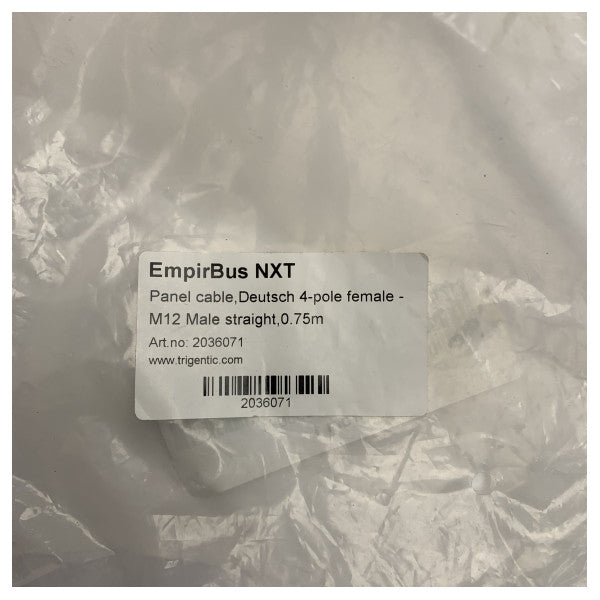 Cable Garmin EmpireBus NXT con conectores Deutsch de 4 pines y M12 010-12984-71