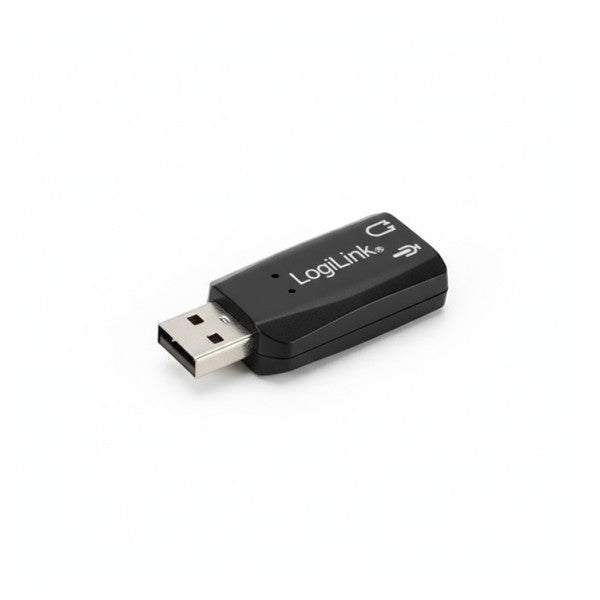 LogiLink UA0053 USB 2.0 ekstern lydkort - 5.1 lydadapter til marin PC