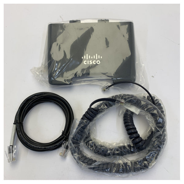 Teléfono VoIP Cisco SPA504G de 4 líneas PoE con cable
