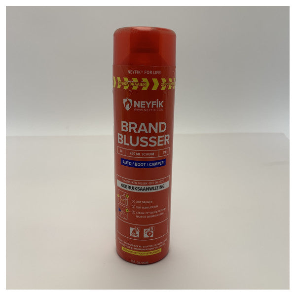 Neyfik 750ML köpüklü yangın söndürücü kırmızı - 8718868996015