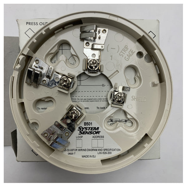 Marine Smoke Detector Notifier SDX751 ��� Reliable Waterproof Fire Alarm for Ships and Maritime Use