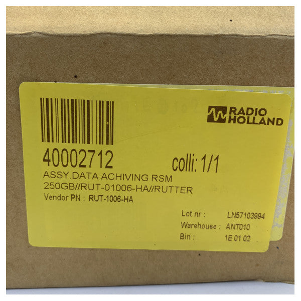 Netwave Rutter VDR fjernlagerenhed RSM-samling 250 GB RUT-01006-HA