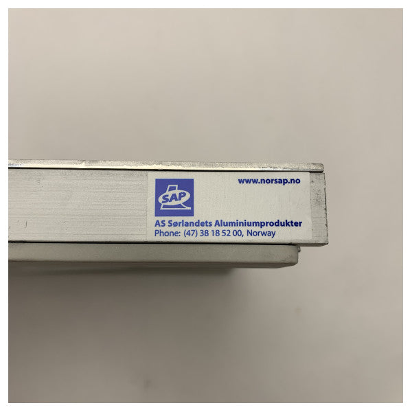 Norsap adjustable pilot seat base silver aluminium - 3751/640