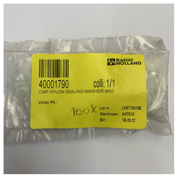 Junta de vedação CMP M50 Nylon