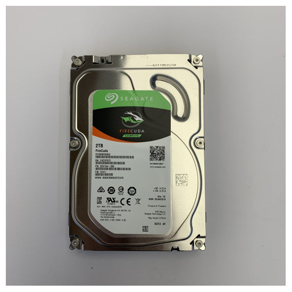 Seagate FireCuda 2TB SSHD 3.5 pulzier Intern Hard Drive ST2000DX002