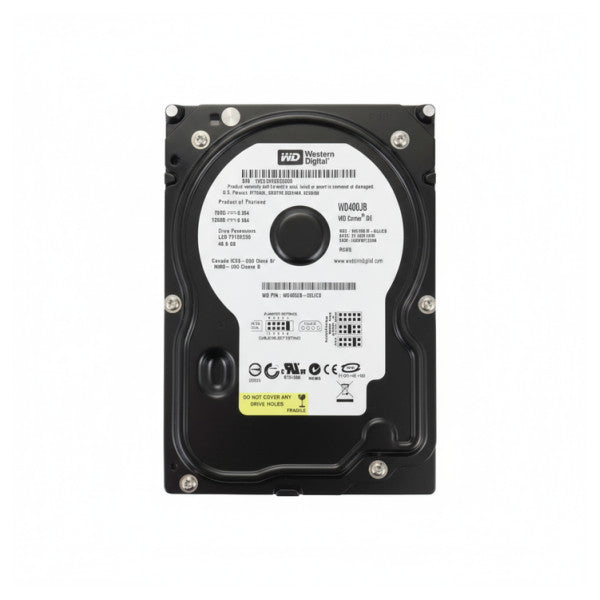 Western Digital WD400BB 40GB Disco Rigido Interno 7200rpm IDE 3.5 Pollici