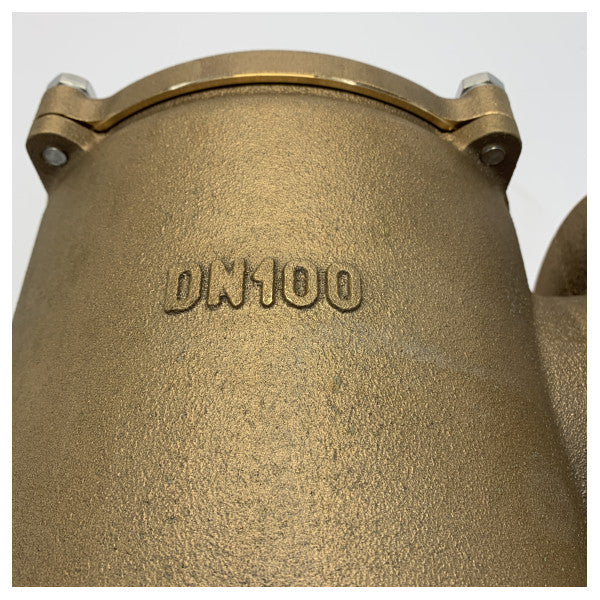 Guidi Bronz Su Süzgeci Dikey Alım DN100-PN6 - 1283.2006M2