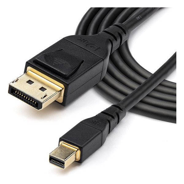 StarTech Mini DisplayPort - DisplayPort -kaapeli 2 m - musta - MDP2DPMM2M