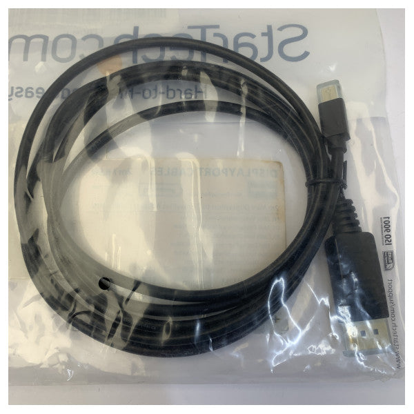StarTech Mini DisplayPort - DisplayPort -kaapeli 2 m - musta - MDP2DPMM2M