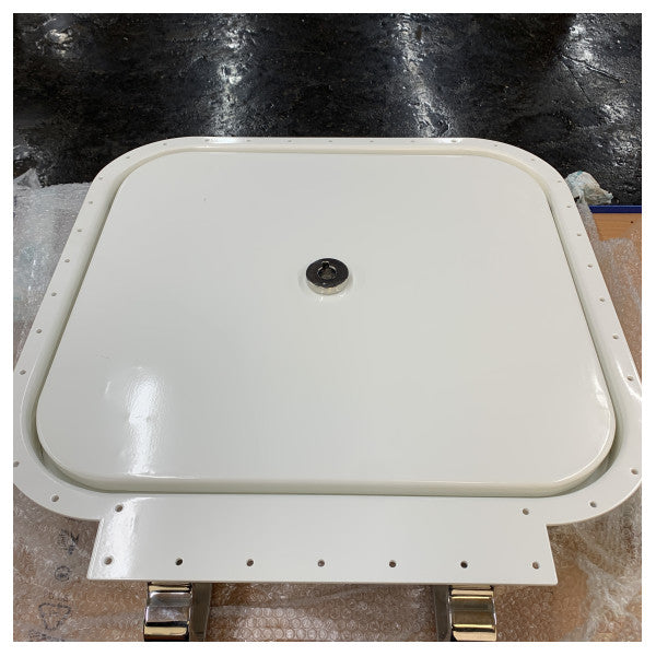 メタスタイルタイプ承認WT A30 FDステンレス鋼開口ハッチ490 x 430 mm - 379480