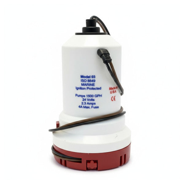Pompa zęzowa Rule 1500 24V - 1500 GPH 5800L/godzinę