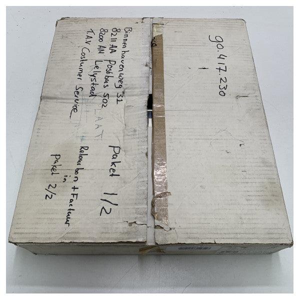 Εντοιχιζόμενη σόμπα αερίου ENO 2 καυστήρων από ανοξείδωτο χάλυβα - 89057