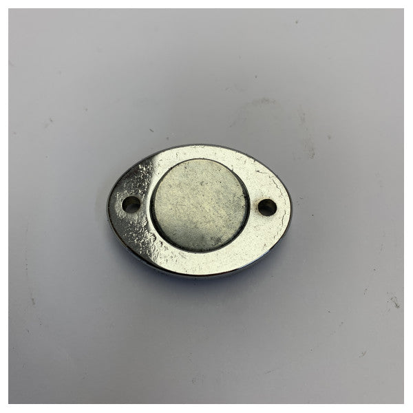 Ferretti Group Magnetischer Türstopper Chrom Messing - 76mm Yacht-Beschläge