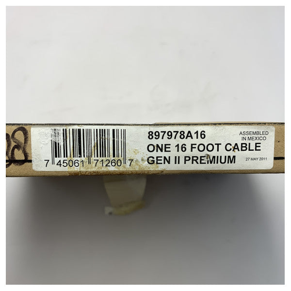 Quicksilver G2 16ft Marine Throttle and Shift Cable � Cavo di controllo in acciaio inox durevole per motori fuoribordo