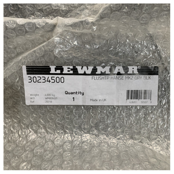 Lewmar Hanse 385 agterskrogsstrukturvindue - sort - bådvindue - 30234500