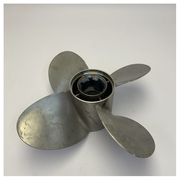 Quicksilver Propeller 4-blade 23 x 15 pulzier dritta għal Bravo 3X