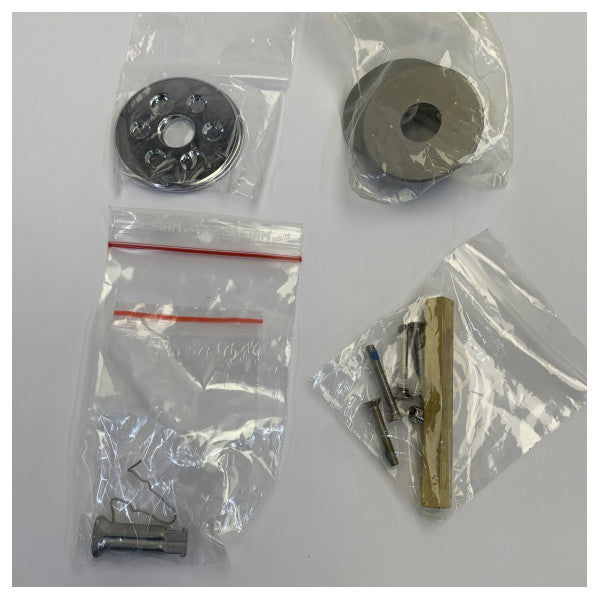 Olivari AI 230 Sector Door Handle with Kastenschloss LH