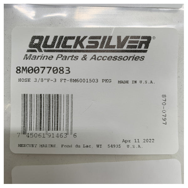 Mercury Mercruiser Hydraulic Botthead Servostyringssett - 8m0077083