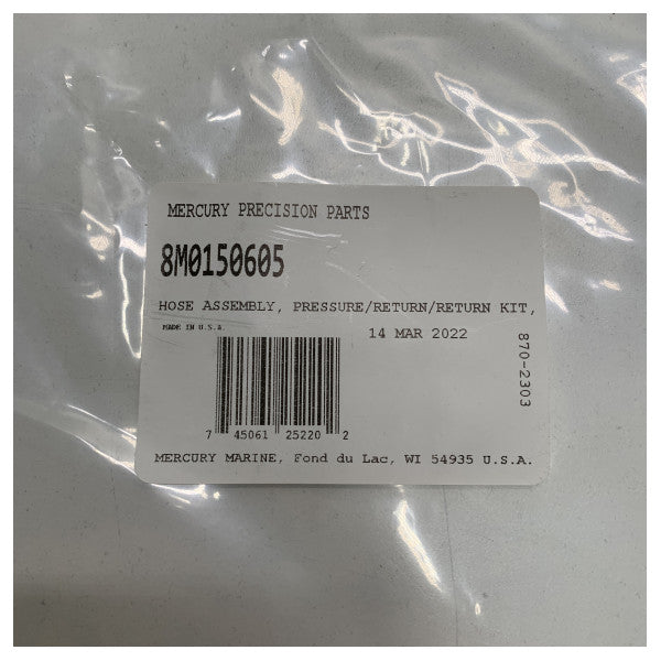 Κιτ υδραυλικού διαφράγματος Mercury Mercruiser σε κράνος - 8M0150605