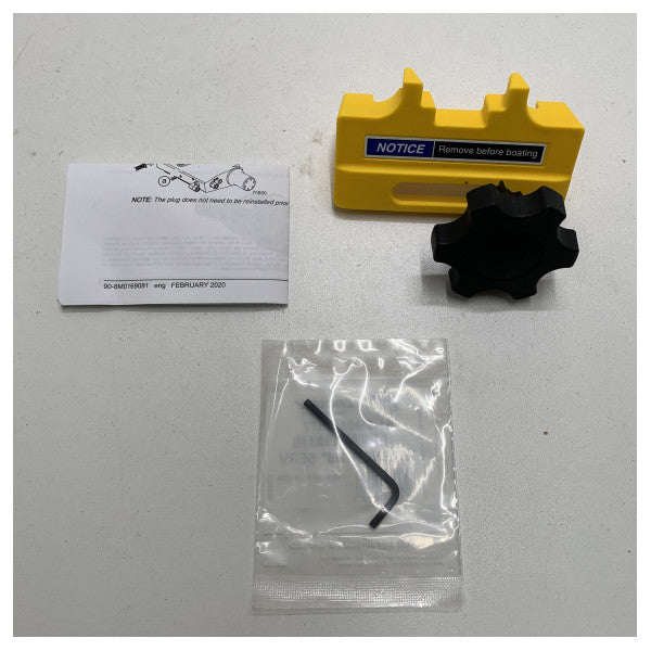 Κλειδαριά ρυμούλκησης κινητήρα Mercury Mercruiser κίτρινη - 8M0161858