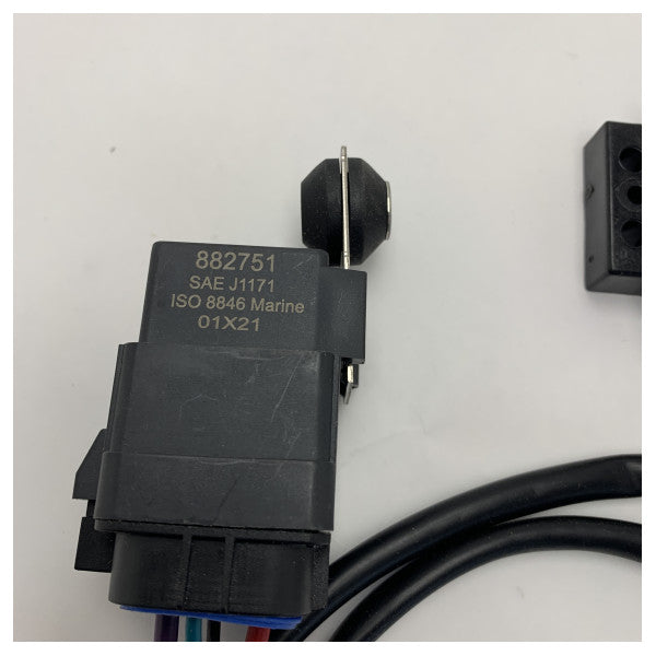 Mercury Marine Electrical Connector Cable Set Mercury 8YM0011958 � Durable SAE J1171 & ISO 8846 Compliant Wiring Kit