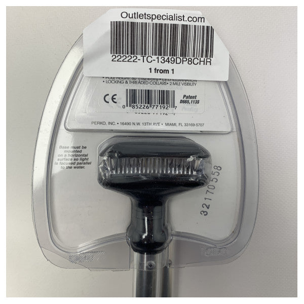 Perko stealth series LED All-Round navigationslys - 1349DP8CHR