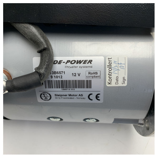 Side Power SE130 130 KGF 24V thruster electromotor - 9010024