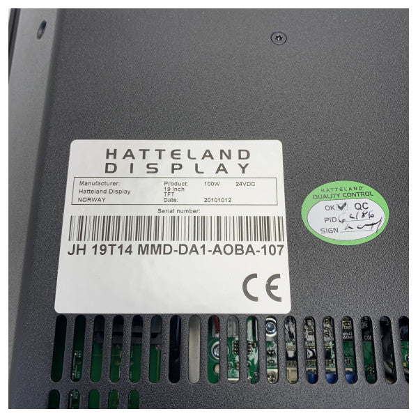 Monitor Marinho Hatteland JH 19T14 MMD-DA1-AOBA-107 - Ecrã de 19 polegadas