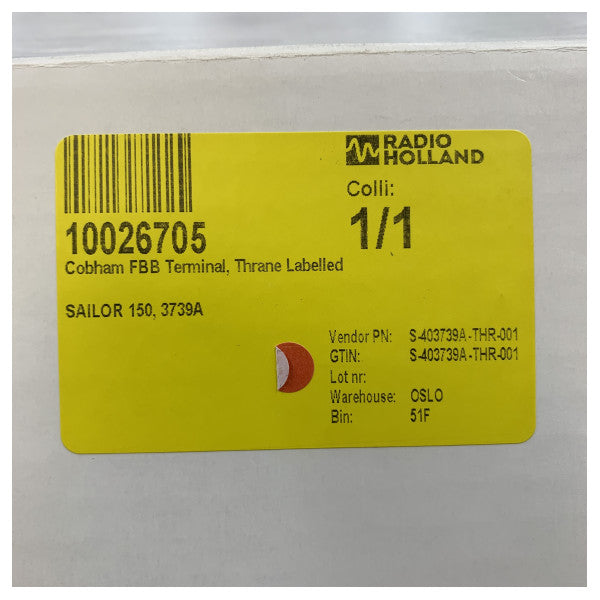 Sailor S-403739A Filot Broadband 150 THR terminali