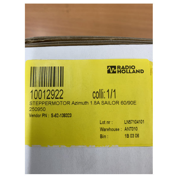 Cobham Sailor 60/90/90W Azimuth Stepper Motor 1.8A - 62-138323 TVRO