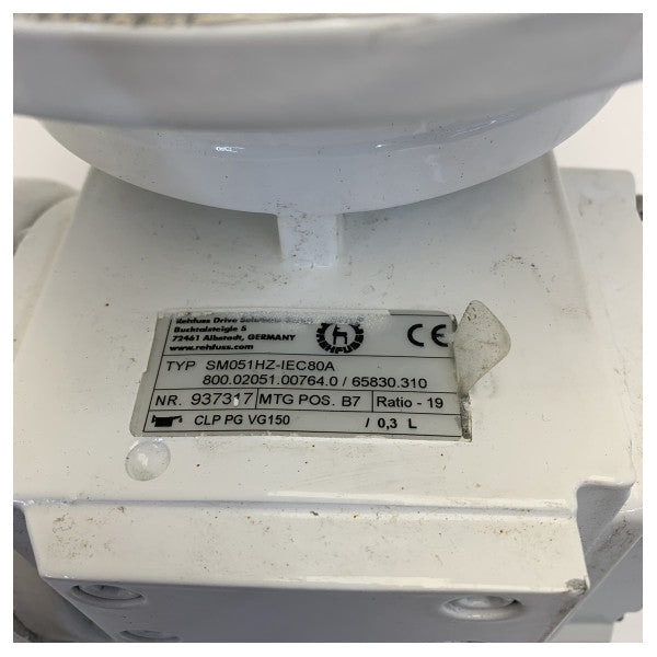 Ensemble de boîtier de réducteur de radar Sperry Marine pour moteur triphasé - T65830645-5