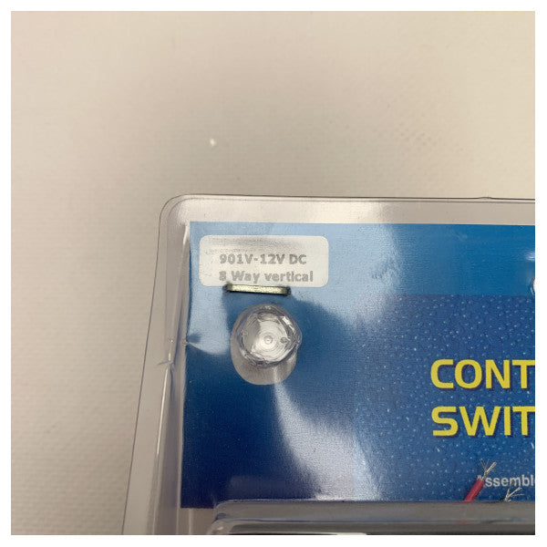 BEP devre kesici panel DC 12V 8 fonksiyon - 901V-12VDC